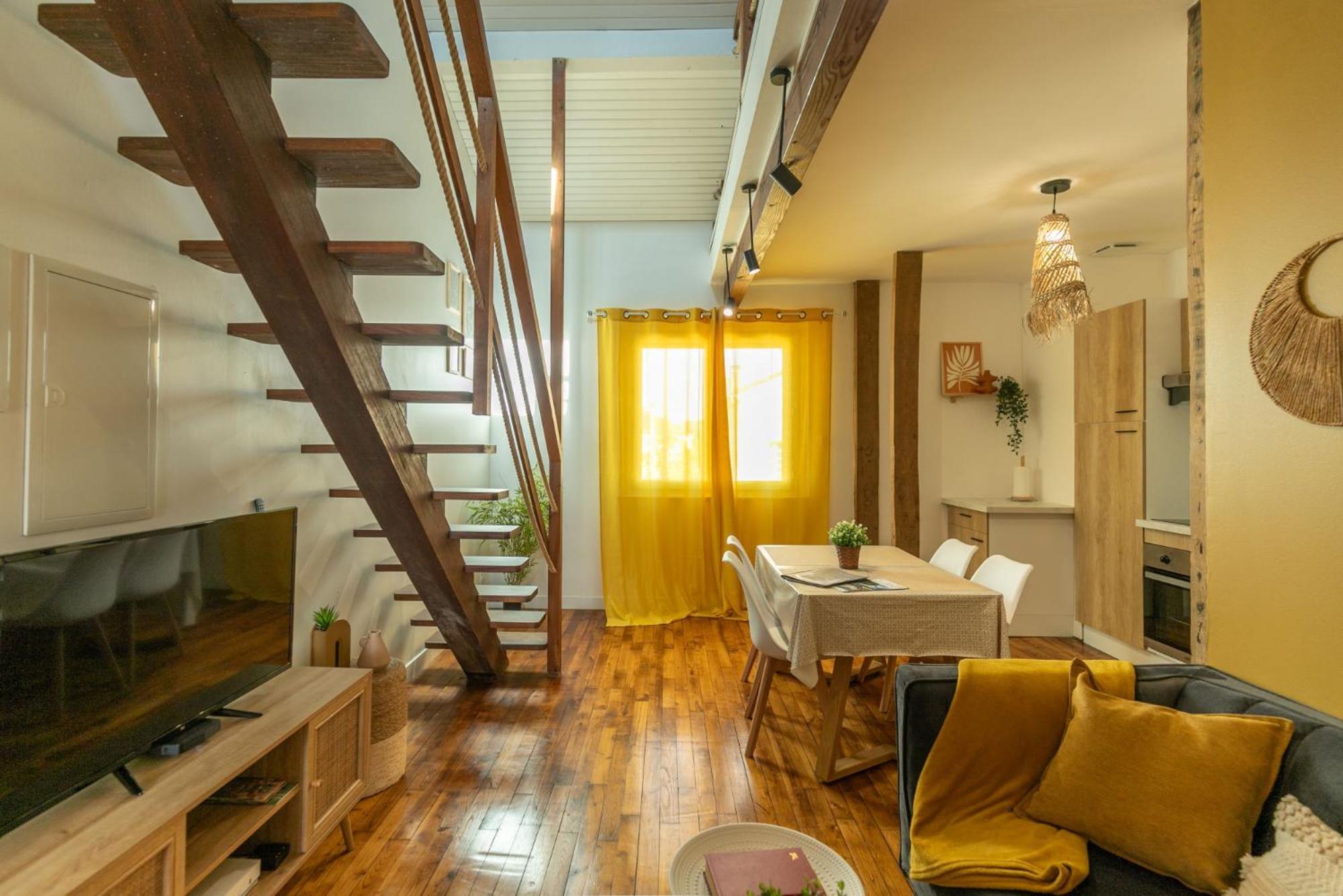 Le Boho - Charmant T3 Avec Climatisation Et Fibre Бержерак Экстерьер фото